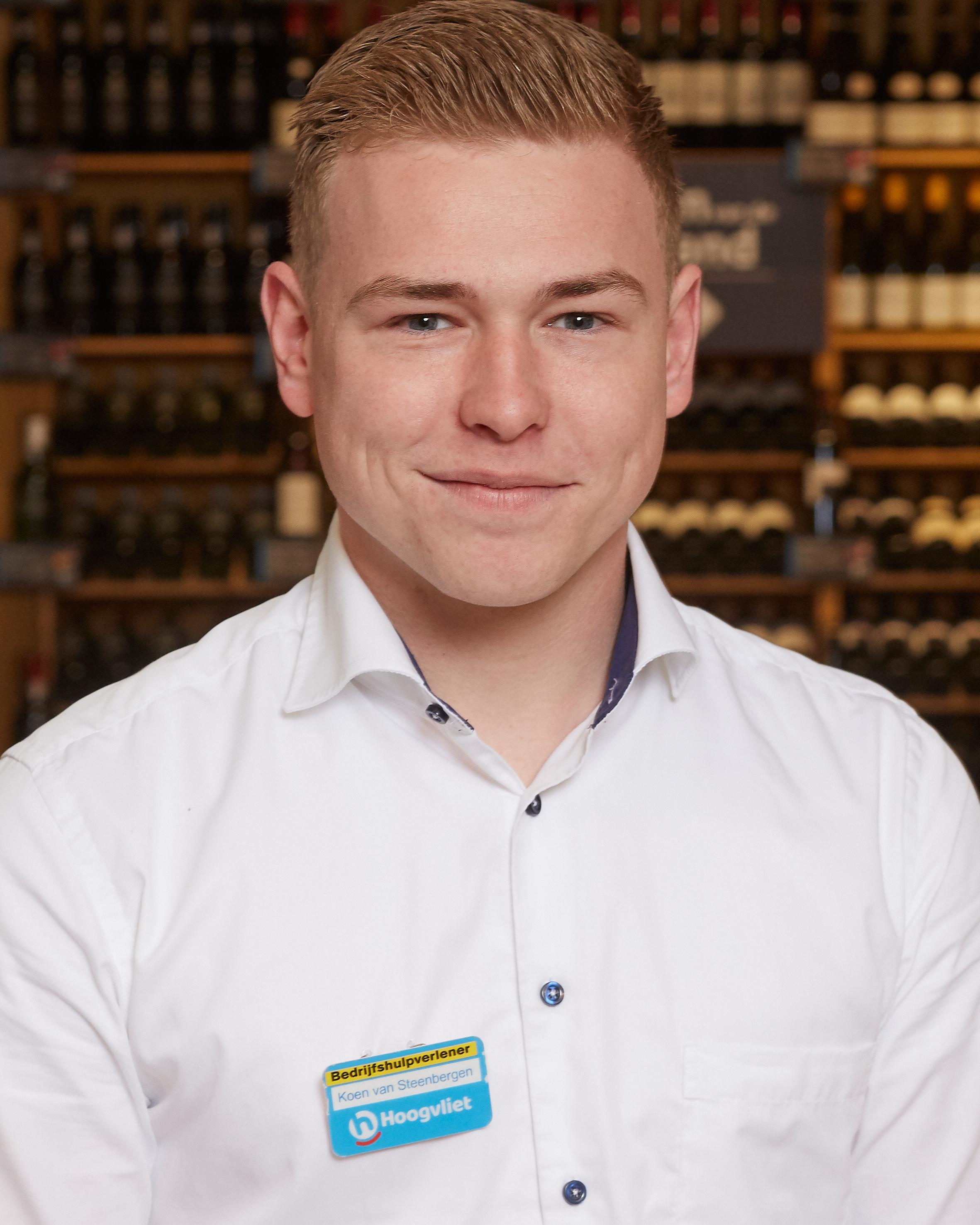 Assistent-supermarktmanager Koen